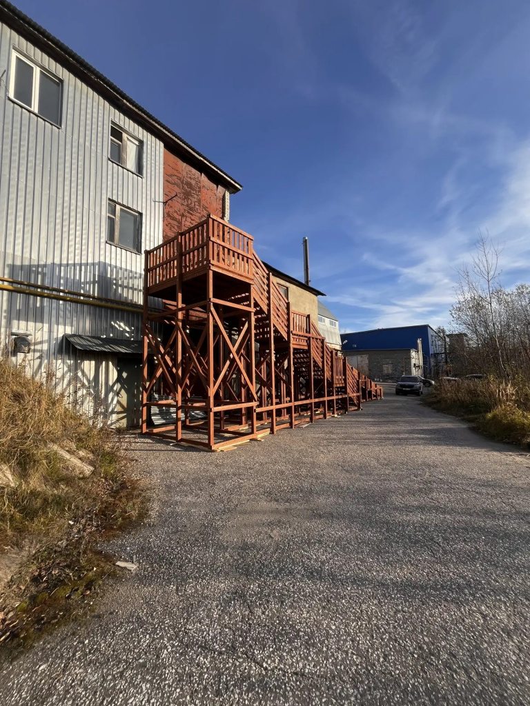 Зимняя горка Custwood Арктик-8 (цвет тик, скат 16 метров) - фото 31