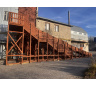 Зимняя горка Custwood Арктик-8 (цвет тик, скат 16 метров) - фото 29