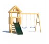 Детская площадка CustWood Junior J1 с деревянной крышей - фото 2