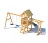 Детская площадка CustWood Junior J3 с деревянной крышей - фото 7