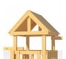 Детская площадка CustWood Junior J3 с деревянной крышей - фото 11