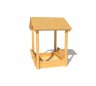 Песочница CustWood Sandbox 3 Simple - фото 5