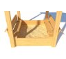 Песочница CustWood Sandbox 3 Simple - фото 6