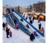 Зимняя горка Custwood Арктик-8 (цвет голубой, скат 16 метров) - фото 4