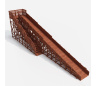 Зимняя горка Custwood Арктик-8 (цвет тик, скат 16 метров) - фото 8