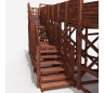 Зимняя горка Custwood Арктик-8 (цвет тик, скат 16 метров) - фото 20