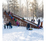 Зимняя горка Custwood Арктик-8 (цвет тик, скат 16 метров) - фото 5