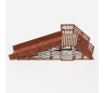 Зимняя горка Custwood Арктик-3   (тик / белый скат 5 метров) - фото 10