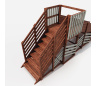 Зимняя горка Custwood Арктик-3   (тик / белый скат 5 метров) - фото 14