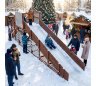 Зимняя горка Custwood Арктик-3   (тик / белый скат 5 метров) - фото 4