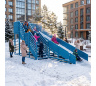 Зимняя горка Custwood Арктик-4 (белый/голубой скат 6,5 метров) - фото 13