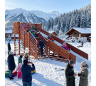 Зимняя горка Custwood Арктик-4 (тик/белый скат 6,5 метров) - фото 13
